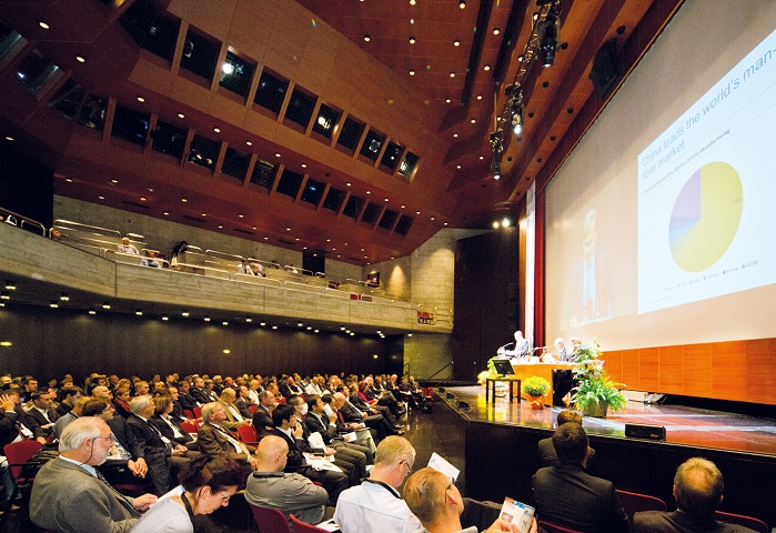去年，700多名国际参与者聚集在多恩比恩。©Dornbirn GFC