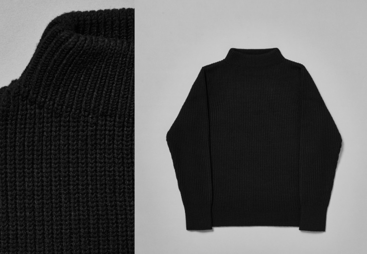 戈德温和斯皮伯的毛衣，构图特写。©今年/ Spiber。