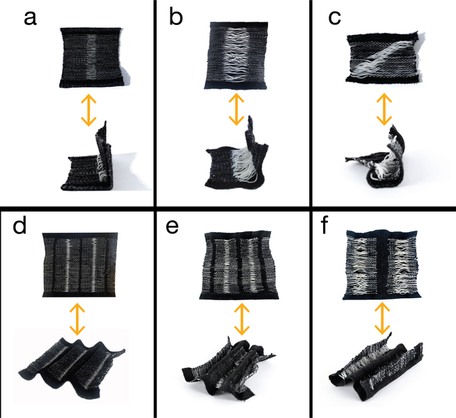 为了增加纤维合同temperature, then self-reverses when the temperature decreases. © MIT