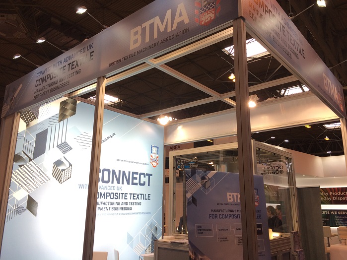BTMA将在2017年Advanced Engineering大会上推广英国纺织制造和测试机械。©复合材料内部