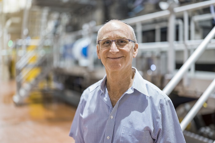 加迪·乔雷什，以色列迪莫纳阿尔巴德工厂经理。©特吕茨施勒
